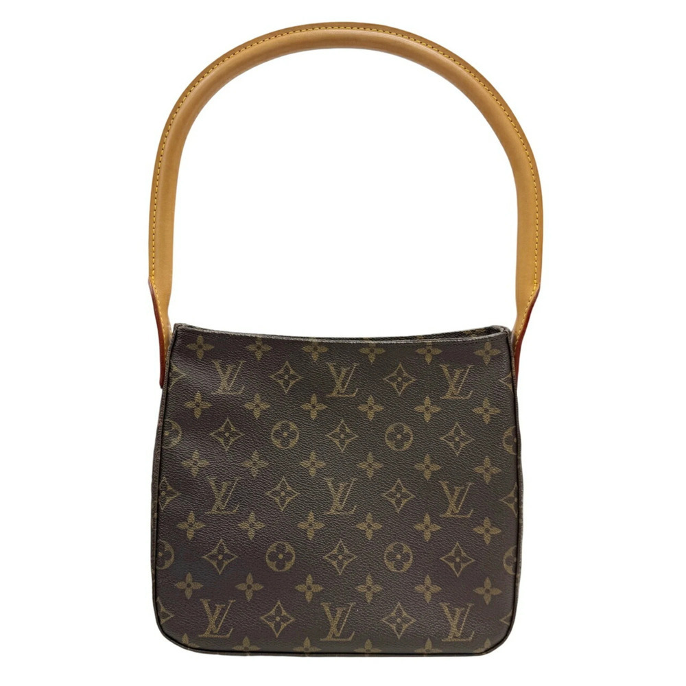 LOUIS VUITTON Brown Monogram Looping MM Shoulder Bag
